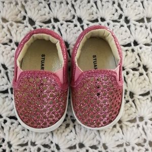 Stuart Weitzman Bloomingdales Pink Baby Vance Shoe